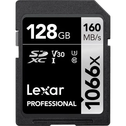 Карта памяти Lexar 128GB Professional 1066x SDXC UHS-I - фото