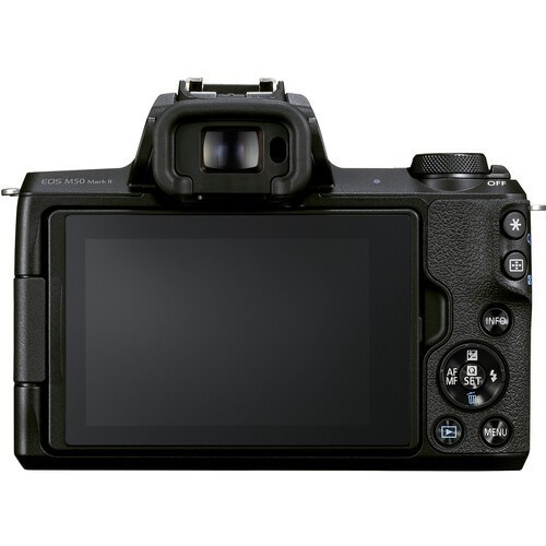 Фотоаппарат Canon EOS M50 Mark II Kit 15-45mm + 55-200mm Black- фото3