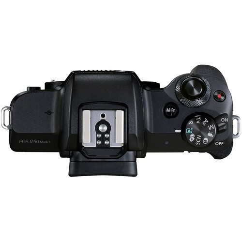 Фотоаппарат Canon EOS M50 Mark II Kit 15-45mm + 55-200mm Black- фото4