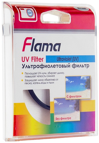 Светофильтр Flama UV Filter 62mm - фото2