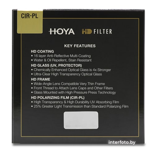 Светофильтр Hoya HD CIR-PL 40,5mm- фото3
