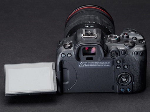 Canon EOS R6 back