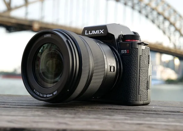 LUMIX S5 Mark II (front view)