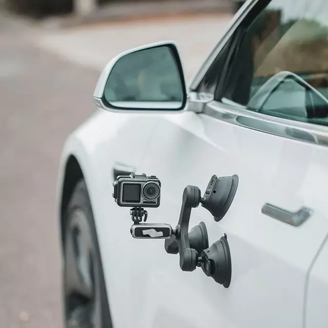 PGYTECH Three-Arm Suction Mount action cam