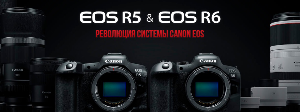 Canon EOS R5 and R6