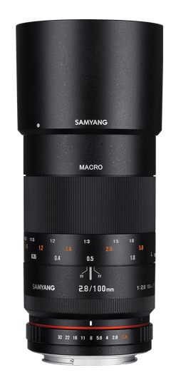 Объектив Samyang 100mm f/2.8 ED UMC Macro Canon EF - фото