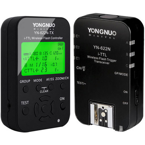 Комплект радиосинхронизации TTL Yongnuo YN-622N +YN-622N-TX для Nikon - фото