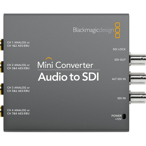 Blackmagic Mini Converter Audio to SDI - фото