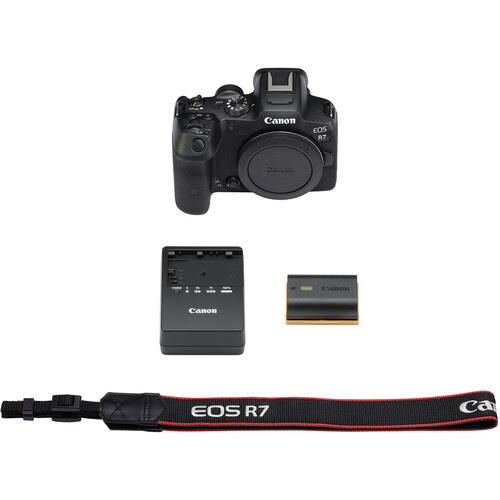 Фотоаппарат Canon EOS R7 Body + adapter EF-EOS R - фото8