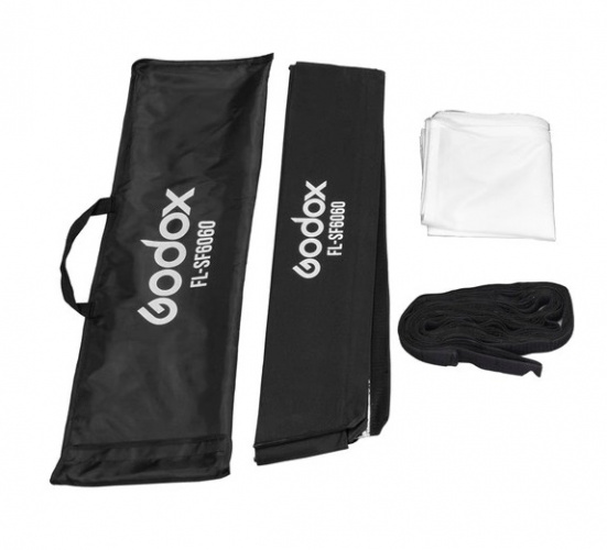 Софтбокс Godox FL-SF 6060 с сотами для FL150S - фото5