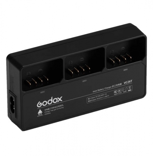 Зарядное устройство Godox VC26T Multi для VB26 - фото