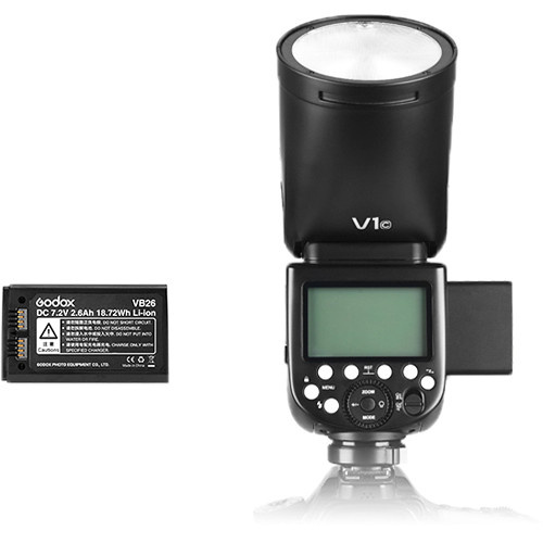Вспышка Godox Ving V1C TTL с круглой головкой для Canon - фото5