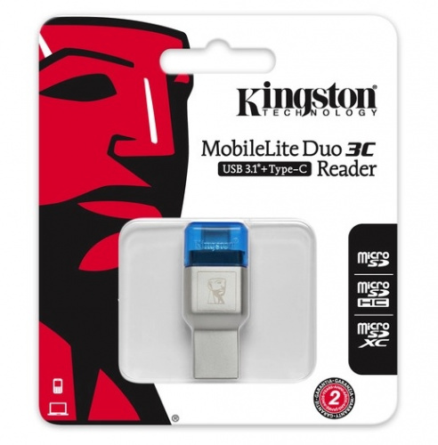 Карт-ридер Kingston MobileLite Duo 3C microSD (FCR-ML3C) - фото5