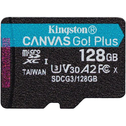 Карта памяти Kingston Canvas Go Plus microSDXC 128GB (SDCG3/128GB) - фото3