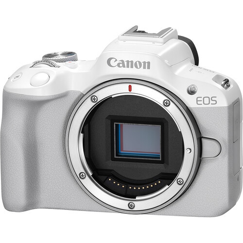 Фотоаппарат Canon EOS R50 Body White - фото3