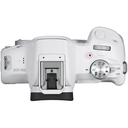 Фотоаппарат Canon EOS R50 Body White - фото4