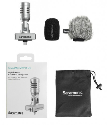 Стерео микрофон Saramonic SmartMic MTV11 Di для iOS - фото7