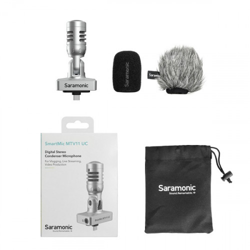 Стерео микрофон Saramonic Smartmic MTV11 UC для устройств USB-C - фото2