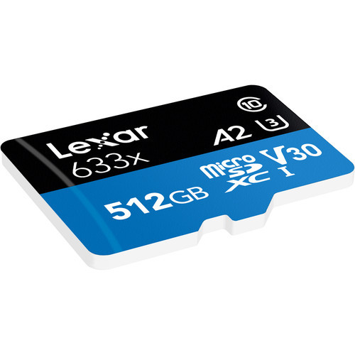 Карта памяти Lexar 512GB microSDXC UHS-I c SD адаптером - фото4