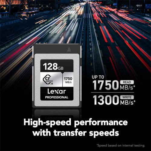 Карта памяти Lexar 128GB Professional CFexpress Type-B Silver - фото3