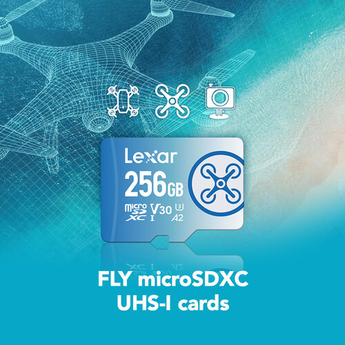 Карта памяти Lexar 256GB microSDXC UHS-I 1066x FLY - фото2