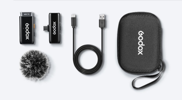 Микрофонная радиосистема Godox WES2 Kit1 USB-C - фото8