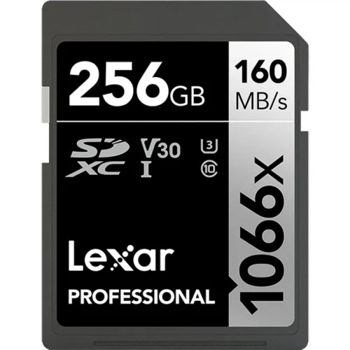 Карта памяти Lexar 256GB Professional 1066x SDXC UHS-I - фото