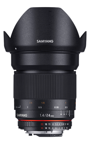 Объектив Samyang 24mm f/1.4 ED AS UMC Canon M - фото