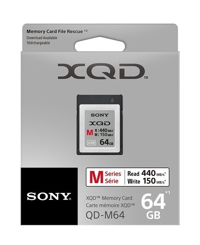 Карта памяти Sony XQD M Series 64Gb (QD-M64) - фото2