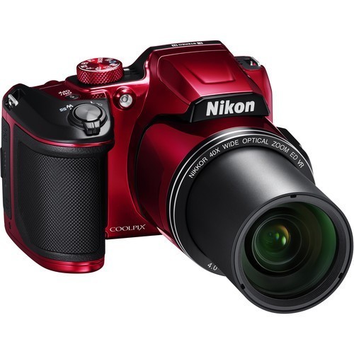 Фотоаппарат Nikon COOLPIX B500 Red - фото3