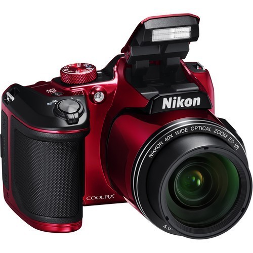Фотоаппарат Nikon COOLPIX B500 Red - фото4