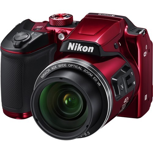 Фотоаппарат Nikon COOLPIX B500 Red - фото2