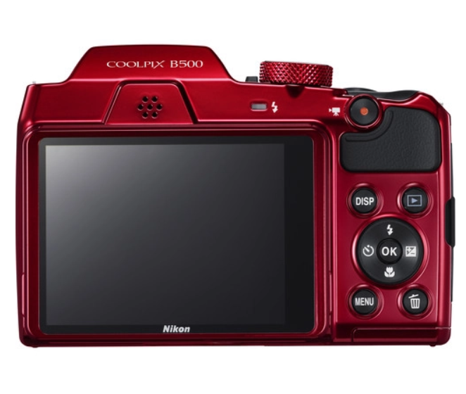 Фотоаппарат Nikon COOLPIX B500 Red - фото5