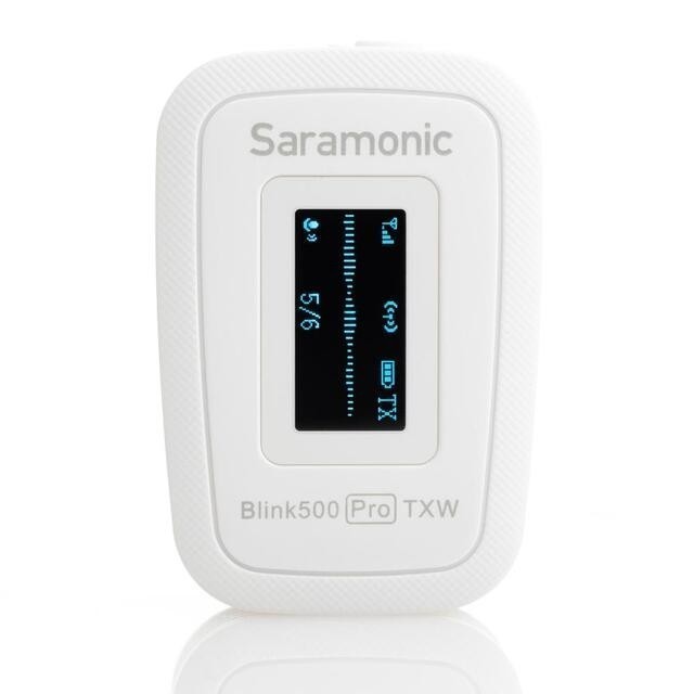 Радиосистема Saramonic Blink500 Pro B1 (TX+RX) Snow White- фото6