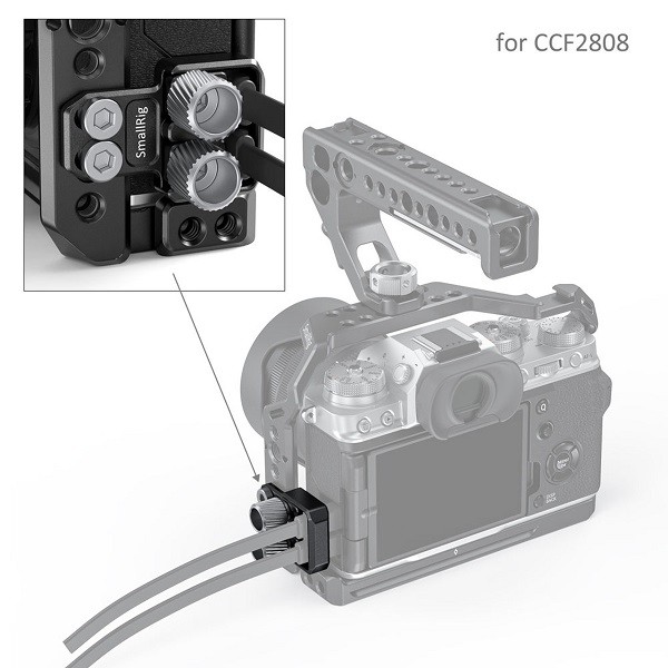 Держатель кабеля SmallRig BSC2809 для клетки Fujifilm X-T4 - фото3