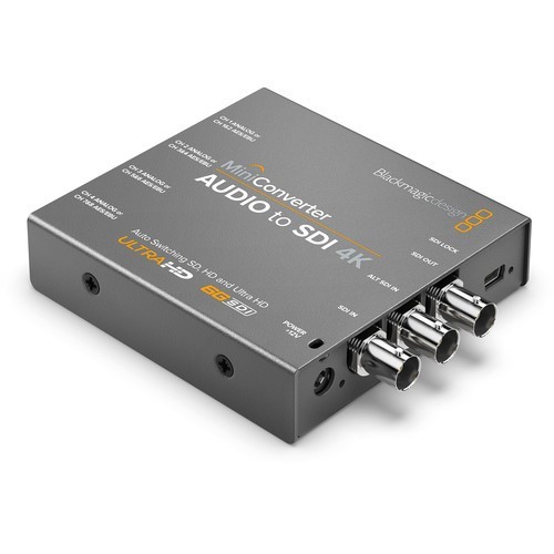 Blackmagic Mini Converter Audio to SDI 4K - фото2