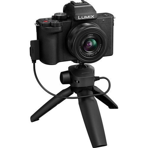 Фотоаппарат Panasonic Lumix G100 Kit 12-32mm + DMW-SHGR1 (DC-G100VEE-K) - фото3
