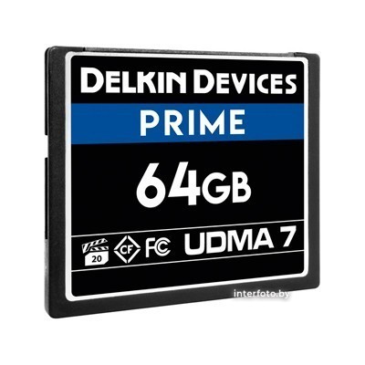 Карта памяти Delkin Devices Prime CF 64Gb UDMA7 - фото2
