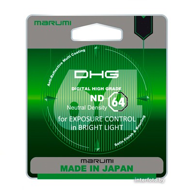 Светофильтр Marumi DHG ND64 49mm- фото