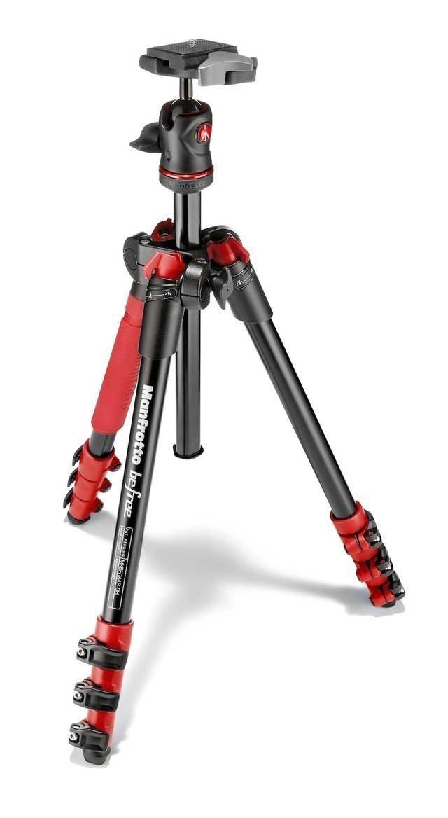 Штатив Manfrotto Befree One (MKBFR1A4R-BH), Red - фото