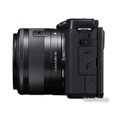 Фотоаппарат Canon EOS M6 Mark II Kit 15-45mm + EVF-DC2 Black - фото7