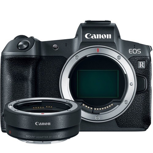 Фотоаппарат Canon EOS R Body + adapter EF-EOS R - фото