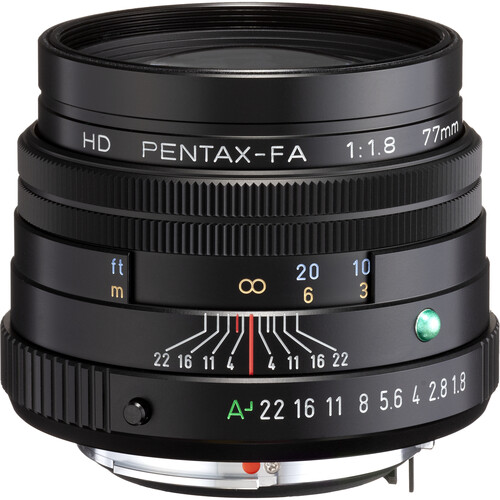 Объектив HD PENTAX-FA 77mm f/1.8 Limited Black - фото