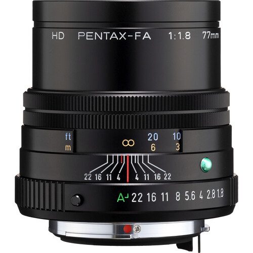 Объектив HD PENTAX-FA 77mm f/1.8 Limited Black - фото2