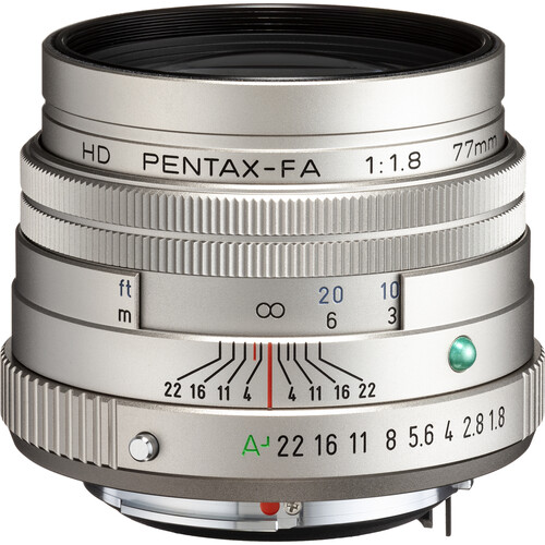 Объектив HD PENTAX-FA 77mm f/1.8 Limited Silver - фото
