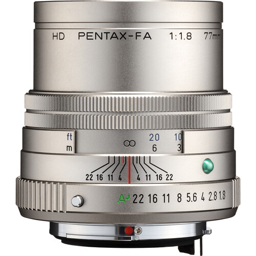 Объектив HD PENTAX-FA 77mm f/1.8 Limited Silver - фото2
