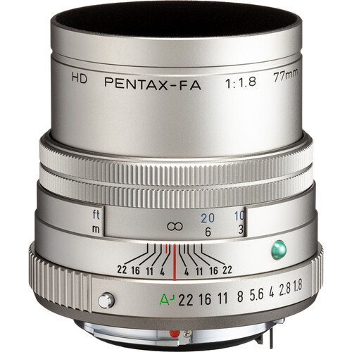 Объектив HD PENTAX-FA 77mm f/1.8 Limited Silver - фото3