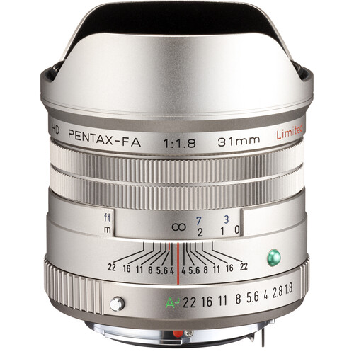 Объектив HD PENTAX-FA 31mm f/1.8 Limited Silver - фото