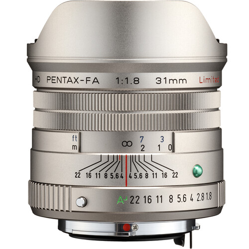 Объектив HD PENTAX-FA 31mm f/1.8 Limited Silver - фото2