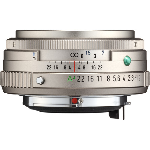 Объектив HD PENTAX-FA 43mm f/1.9 Limited Silver - фото3